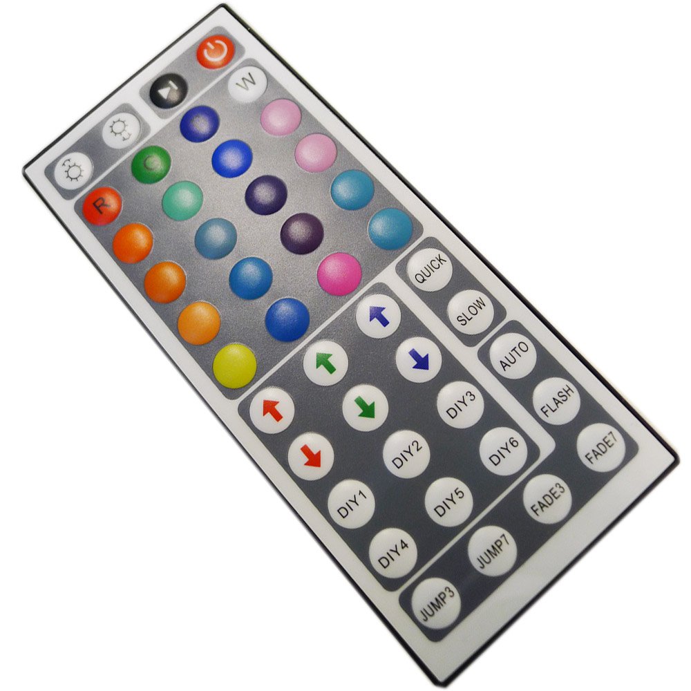 44 Key Wireless IR Remote Controller Receiver with Two