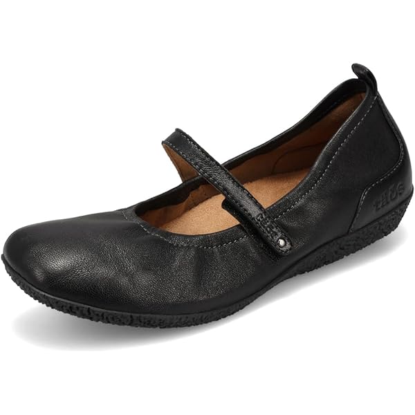 Amazon.com | Taos Footwear Women's Success Mary Jane Black Suede 6