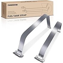 TRQ Gas Fuel Tank Straps Pair Set of 2 for 95-00 Toyota Tacoma