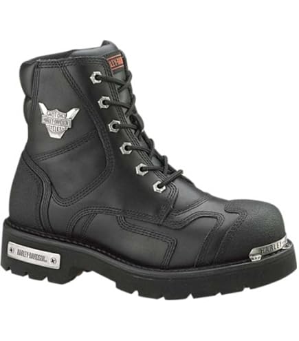 Amazon.com: Harley-Davidson Men's Riddick 8-Inch Lace-UP Black
