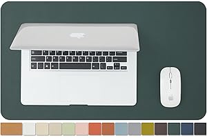 Cork Desk Mat - Small Dual-Sided Desk Pad for Office and Home - Desk Organization and Accessories - Ideal for Large Mouse Pad