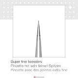 Rubis 2in1 Pointed Slant Tweezers - Fine Hair Eyebrow Grooming view 4