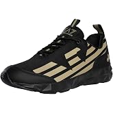 EA7 Men's Ultimate C2 Kombat Core Trainers, Black/Gold