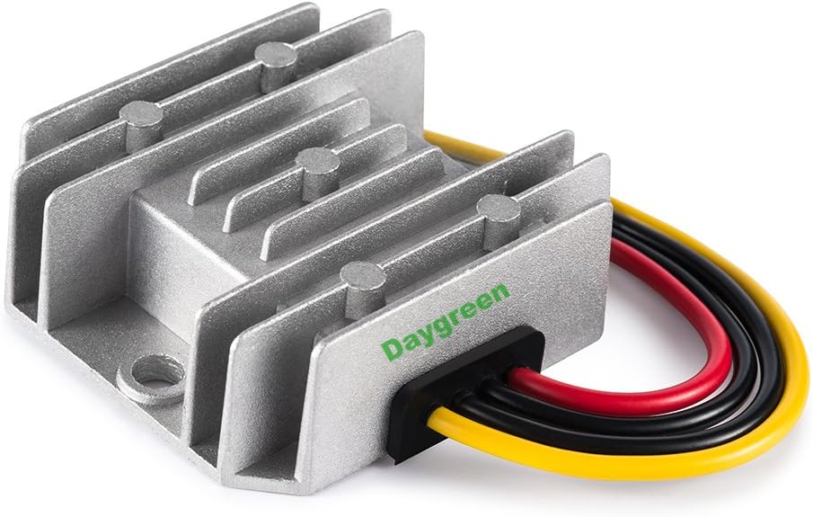 Daygreen 12V to 5V 24V to 5V 10A Power Buck Module Car LED Step Down DC DC Converter Voltage Regulator Reducer Plus Type, Non-Isolated