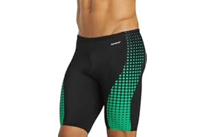 Sporti Men's Athletic Swimwear Jammers, Multi Solid Color - Racing & Training Swimsuit Jammers for Men, Durable Long Lasting