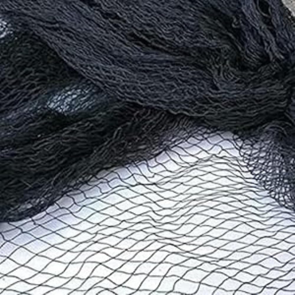 Garden Mile 2m X 5m Black Mesh Fruit Netting For Plants Garden 12mm Extra Strong Heavy Duty Strong Mesh Pond Netting Net Fruit Vegetation Allotment Protection Pest Deterrent Outdoor Pond Cover