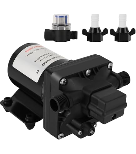 Jabsco Par-Max 3 - Pompa a Pressione dell'Acqua, 12 V, 3 GPM, 25 PSI