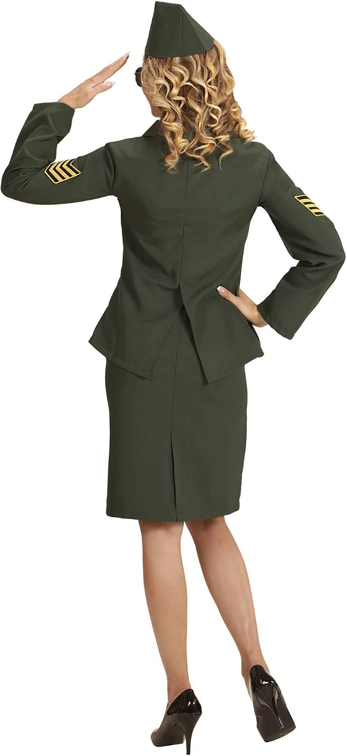 Widmann wdm59174 ? Official Costume of the Army, Green, Large, Size 18-20, Ladies -> Size 18-20 - Image 4