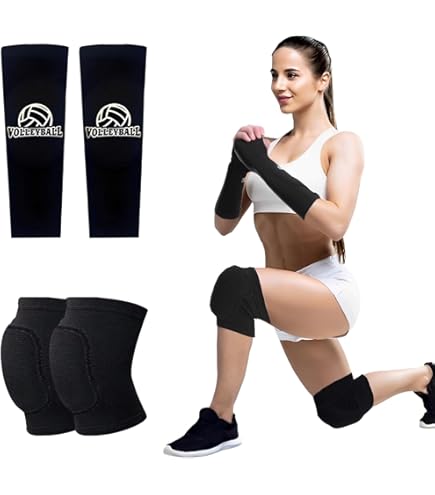 Rodilleras De Voleibol Y Mangas De Brazo De Voleibol, Equipo De