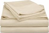 Moonlight20015 Double Duvet Cover Set Cream Solid Soft Bedding with 2 view 8