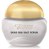 Premier Body Salt Scrub for Dry Skin - Aromatic 10.5 Oz | Exfoliating with Dead Sea Salt, Jojoba, Sweet Almond &amp; Grape Seed Oils, Foot and Hand Exfoliator, Vitamin E