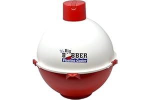 ACCUSHARP The Big Bobber Floating Cooler, Outdoors Floating Ice Chest, Portable Drifter Cooler, Keeps Beverage Cold