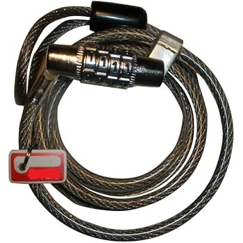 Amazon.com : ValetMyStick Skateboard Snowboard Razor RipStik Scooter Combination Cable Lock 