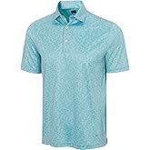 Greg Norman ML75 Recycled Microlux Rye Grass Aqua Wave Shirt Men XL
