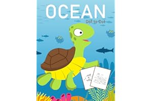Ocean Dot to Dot: 1-25 Dot to Dot Books for Children Age 3-5 (Activity Book for Kids)