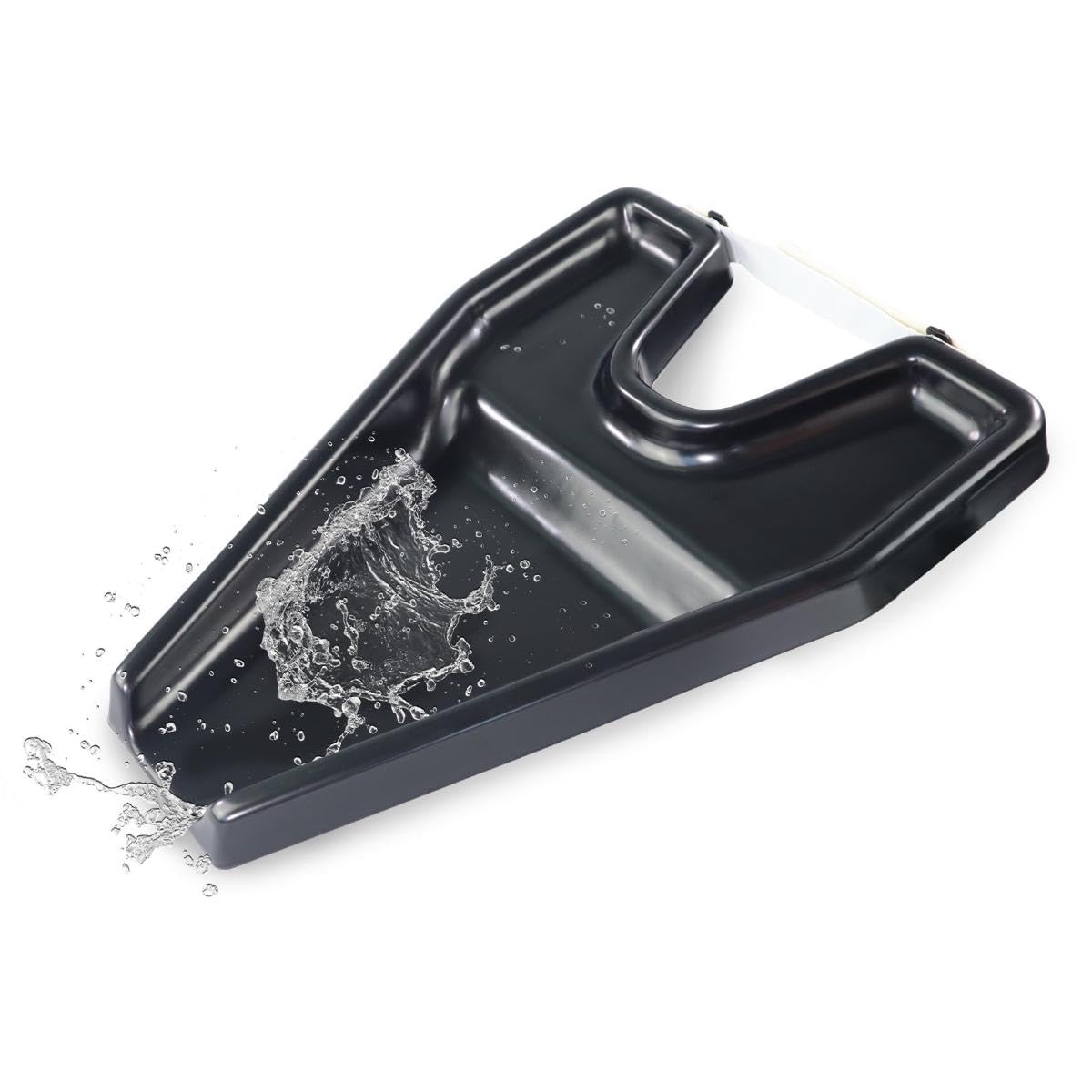 Mobiclinic®, Portable Hair Sink Washing Basin, Salon Backwash Unit, Shampoo Bowl Basin, Portable Sink, Hair Washing Aids, Salon Hairdressing, Shampoo Basin-Health, Plastic Washing Hair Tray, Black