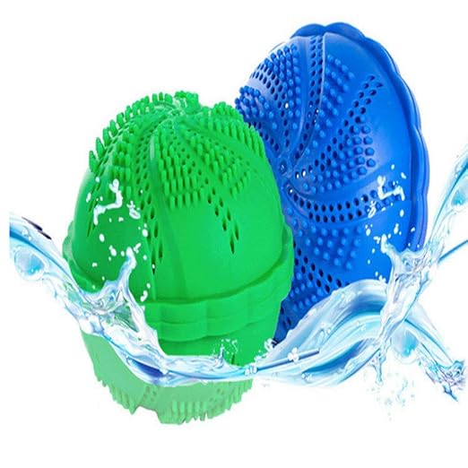 Set of 2 EcoFriendly Laundry Washing Ball Washing Machine Clean