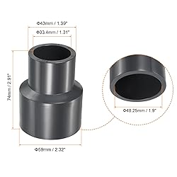 PATIKIL UPVC Reducer Pipe Fitting 4" x