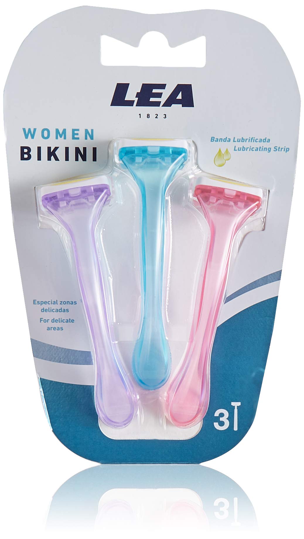 LEA WOMAN BIKINI disposable razor SET 3 pz
