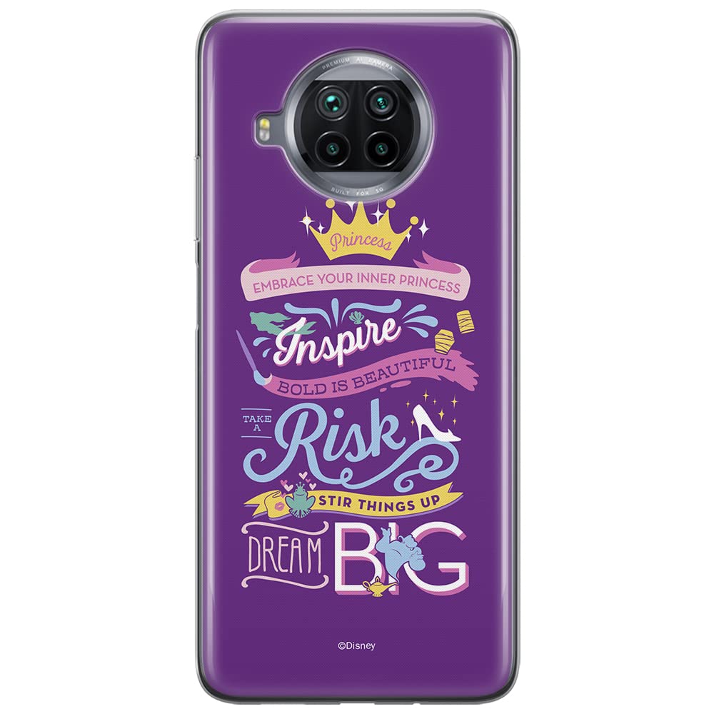 ERT GROUP mobile phone case for Xiaomi MI 10T LITE/REDMI NOTE 9 PRO 5G original and officially Licensed Disney pattern Princess 003 adapted to the shape of the mobile phone, case made of TPU — image 1