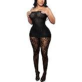 Black Sexy Lace 2 Piece Mini Dress Set Outfit for Women Hollow Out with Stockings Set Clubwear Birthday Party Wear