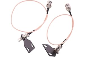 Stage Perform Microphone Host Extension Connector Board BNC Receiving Antennae Suitable for Sound Equipment Stage Execution P