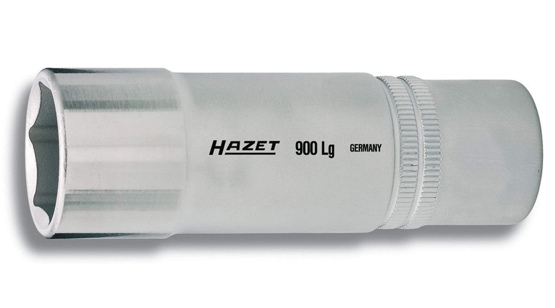 HAZET 900LG-16 85 mm 6-Point Hexagon Traction Profile Socket - Chrome-Plated/Polished
