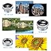 VicTsing 3 in 1 Fisheye Camera Lens, Macro Lens+0.65X Wide Angle Lens（Connected Together）, Clip on Cell Phone Lens Kits for iPhone 8, 7, 6s, Android and Most Smart Phones