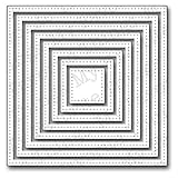 My Favorite Things Die-Namics STAX Dies, .75-Inch to 3.375-Inch, Pierced Square