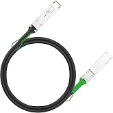 ipolex 40G QSFP+ DAC Twinax Cable, 40GBASE-CR4 Passive Direct Attach Copper Cable, 1m(3.3ft), 40G QSFP Cable for Cisco QSFP-H40G-CU1M, Meraki MA-CBL-40G-1M, Intel XLDACBL1, Mikrotik, TP-Link, D-Link