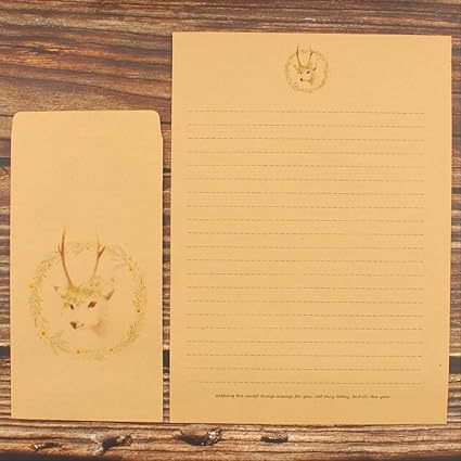 Pz Set Di Buste Di Carta Da Lettere Letterario Piccolo Romantico Romantico Semplice Kraft Lettera D Amore Per Inviare Fidanzati Compleanno Amici Famiglia C Amazon It Cancelleria E Prodotti Per Ufficio