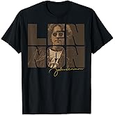 John Lennon Retro Photo Art Design T-Shirt