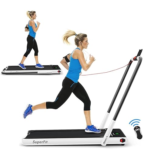 Goplus in Folding Treadmill, Under Desk Electric