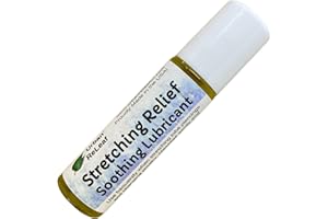 Urban ReLeaf Ear Lobe Stretching Relief Soothing Lubricant ! Cools Red, Angry Stretched Piercings. Taper, Plug, Gauge Jewelry. Easy Roller-Ball Applicator. 100% Natural, Essential Oils