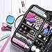 Primalour Large Makeup Train Case - Professional Travel Makeup Bag for Women - Cosmetic Makeup Case with Brush Holders, Dividers, and Toiletries Storage - Easy to Carry, Heavy Duty and Waterproof