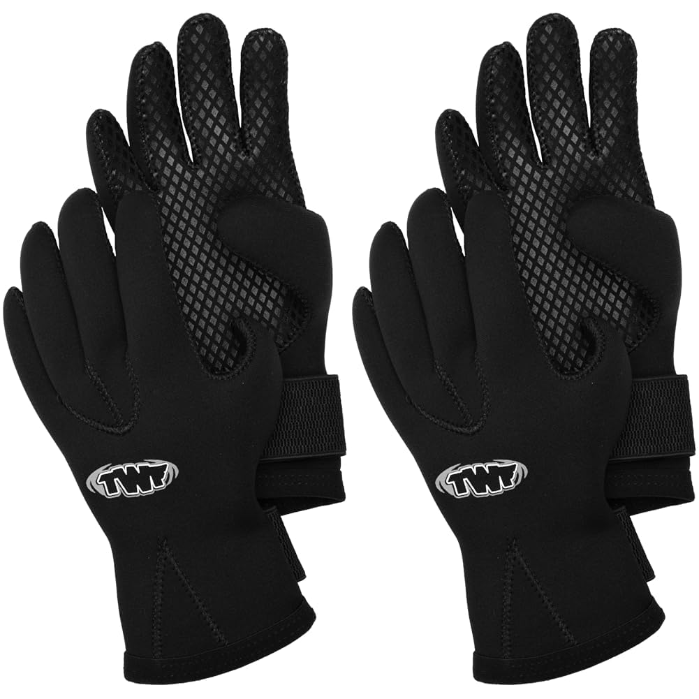 TWF 3mm Gloves - Black, X-Large