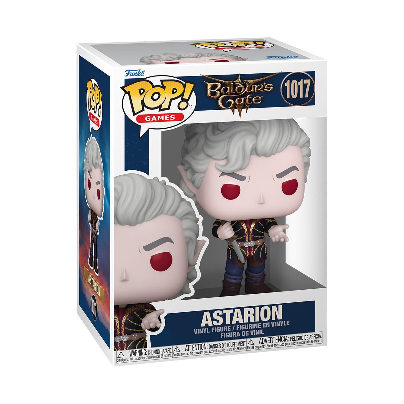 Funko Pop! Games: Baldur's Gate - Astarion - 1/6 Quote for Rare Chase Variant - Baldur's Gate 3 - Vinyl Collectible Figure - Gift Idea - Official Merchandise - Toy for Children and Adults