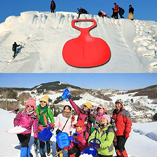 Gracefulvara Outdoor Winter Plastic Skiing Boards Sled Luge Snow Grass Sand