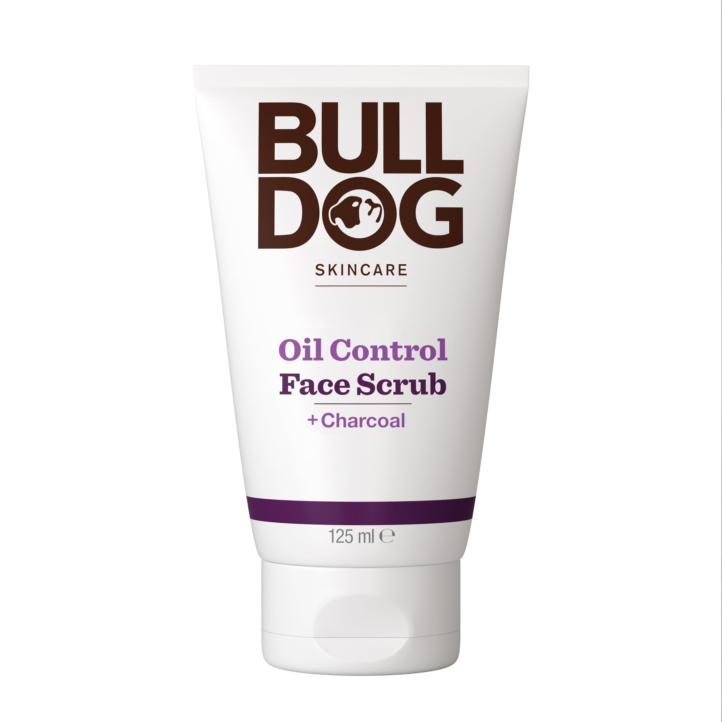 BULLDOG SKINCARE - Oil Control Face Scrub For Men | Exfoliating Charcoal Scrub | 125 ml