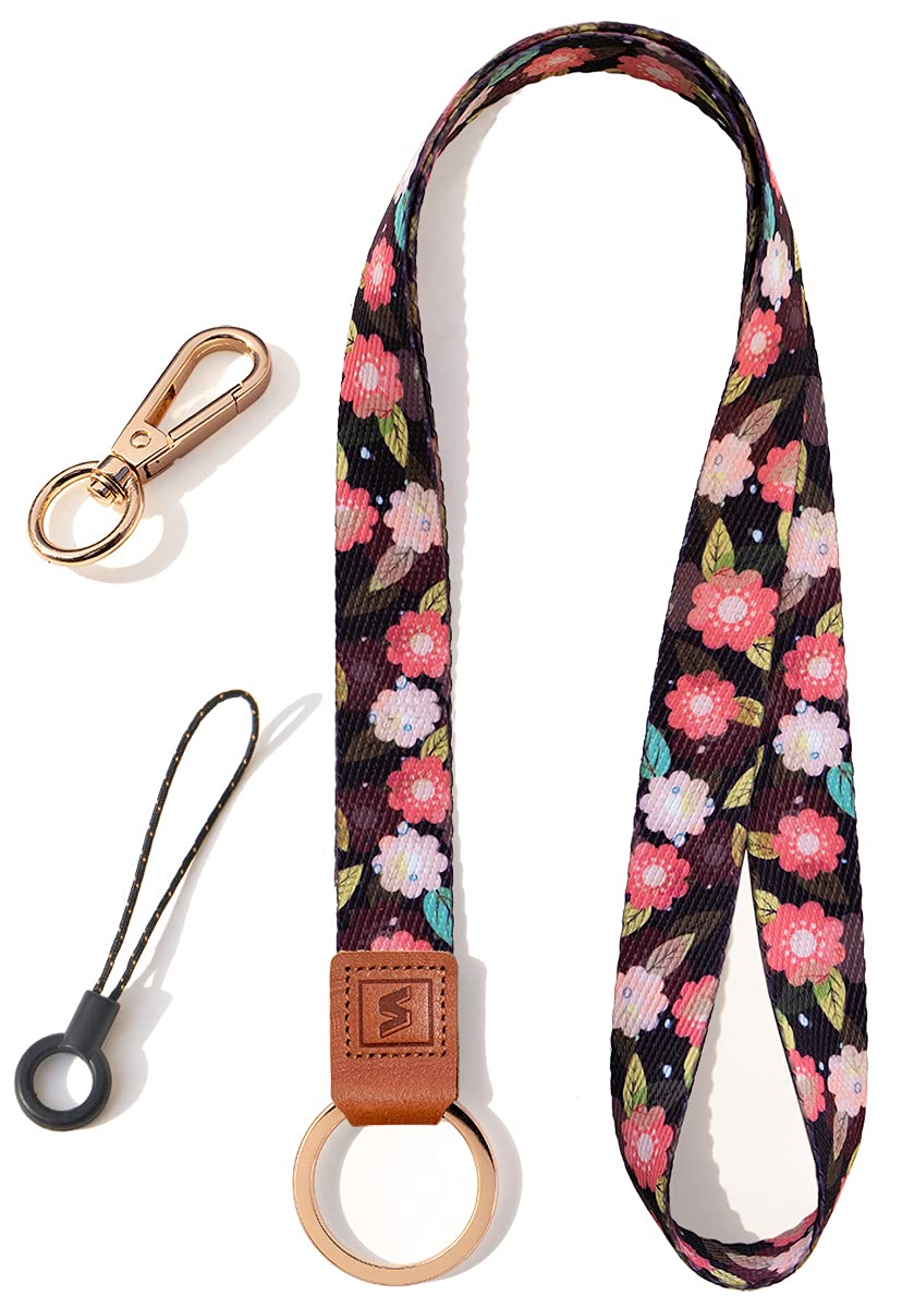 SENLLY Neck Lanyard Strap for Keys, Original Pattern Design ID Badge and Keychain Holder