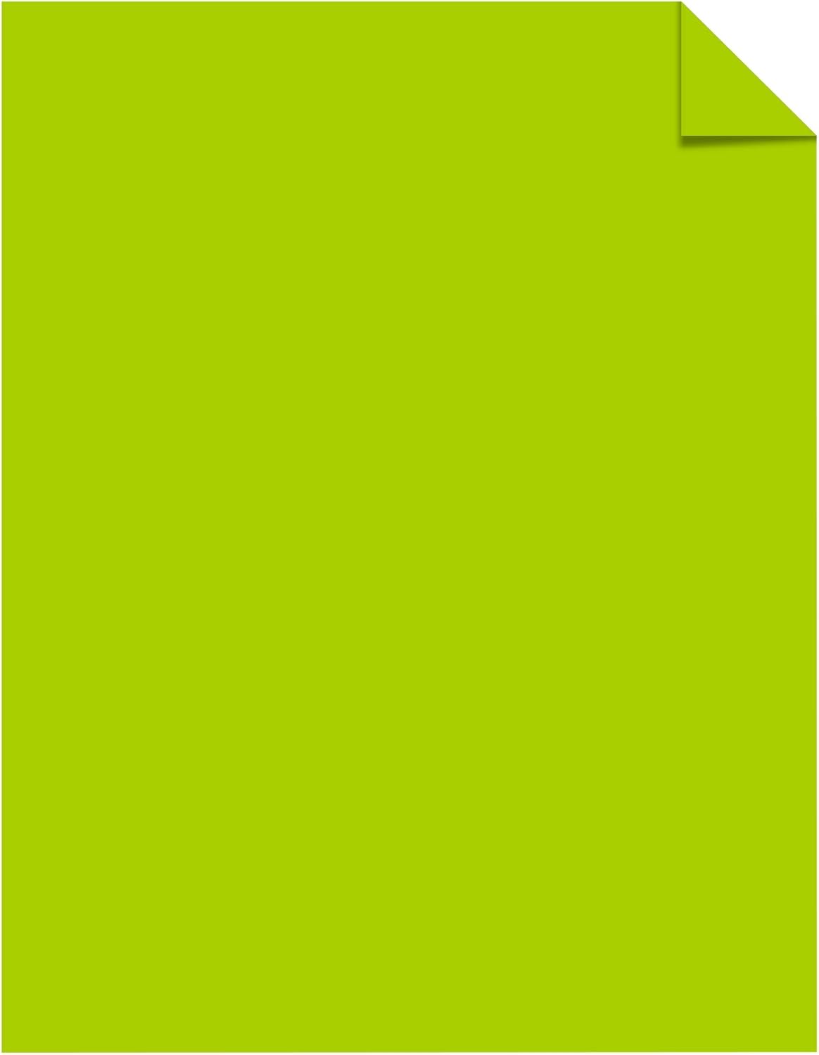Neenah Astrobrights Color Paper, 8.5" x 11", 24 lb/89 gsm, Terra Green, 500 Sheets (21788) : Cardstock Papers : Office Products