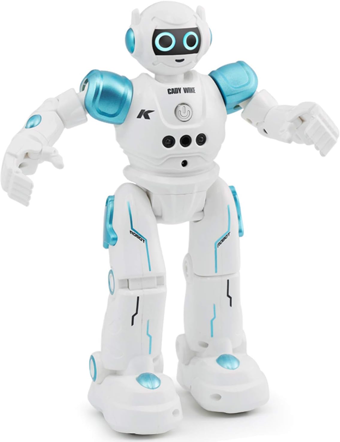 Beetest Robot Toy, Smart Robot Toys JJRC R11 USB Powered Intelligent Remote Control Gesture Sensor Action Robot Toy Kids Children Birthday Christmas Halloween Blue