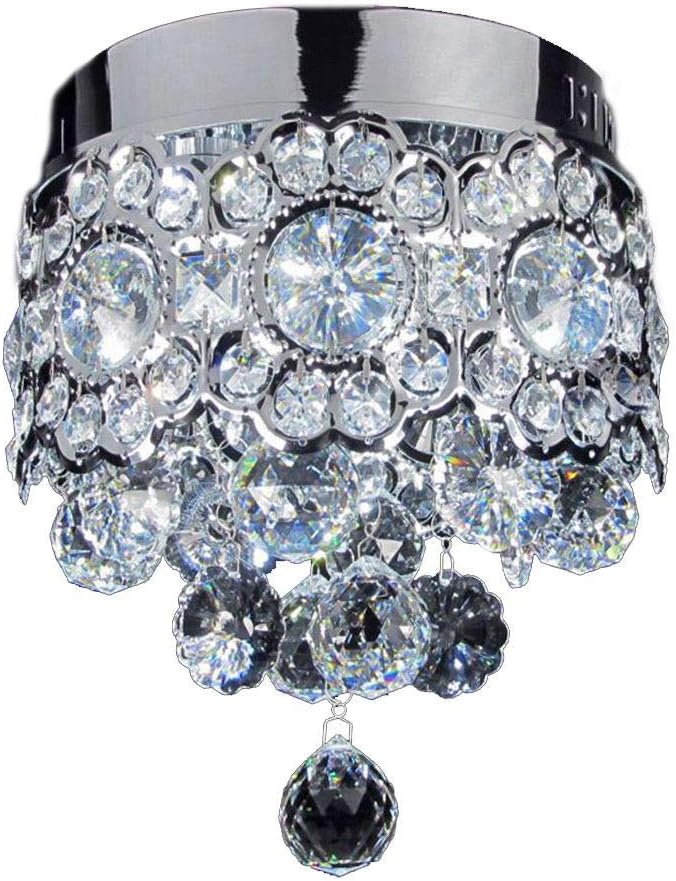 Mode LED de cristal Piso plafón Fácil Vestíbulo Entrada plafón Balcón