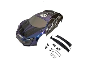 Novahobby 1/10 Scale RC Printed Precut Drift Racing Touring Onroad Car Body Shell Width 200mm (Lykan)