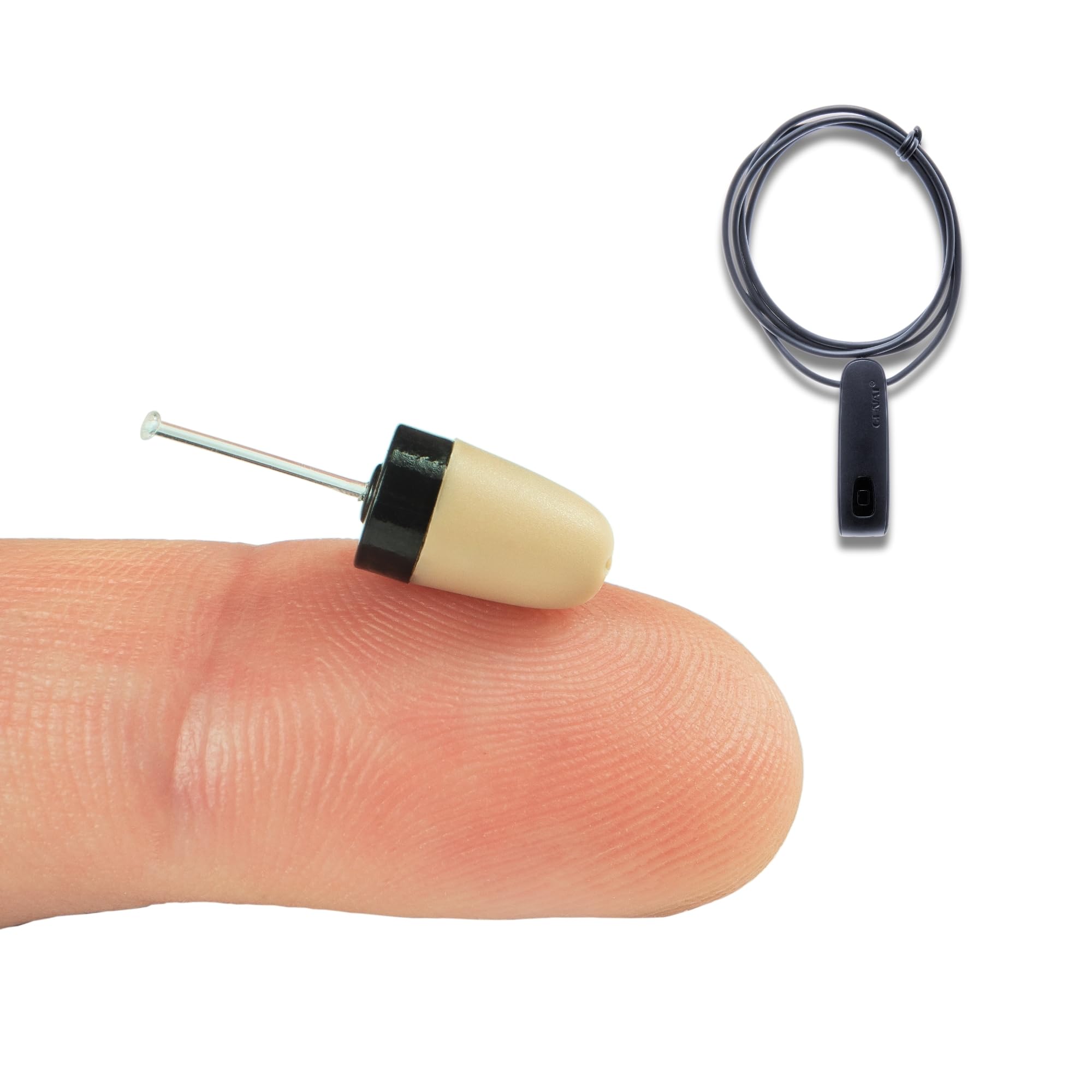 PingaOculto Spy Earpiece Bluetooth Wireless Earphones Invisible Hidden Mini Headset Exam Phone Microphone - Secret Earphone Micro Ear (Spy Earpiece Vip Pro SuperMini Bluetooth Integrated Microphone) — image 1