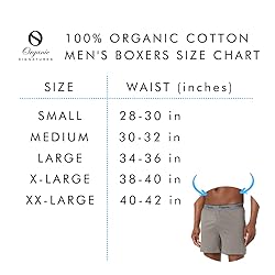 Organic Signatures Men's Boxers 100% Organic