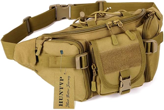 Marsupio Caccia Escursionismo Marsupio Tattico Molle - Borsa Esterna Per Zaino, Ideale Per Caccia, Escursionismo O Uso Quotidiano Accessori Uomo - Foto 2