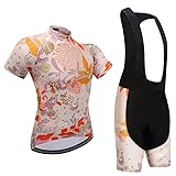 Uriah Women's Cycling Jersey Black Bib Shorts Sets