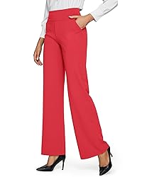 G4Free High Wasit Wide Leg Yoga Pants with Pockets