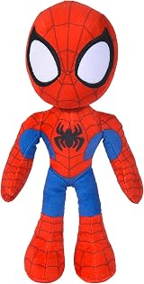 Disney Simba Spiderverse Spiderman Plush Toy 27 cm Glow Eyes 0+ view 1